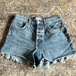 Zara denim shorts